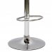 Барный стул Barneo N-69 Kruger Arm Chrome PU оранжевая кожа (10*10415)
