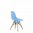 Стул детский Barneo N-1 Eames Style голубой для кухни, (коробка 4 шт.)