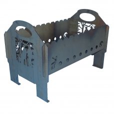 Мангал разборный из нержавеющей стали, (коробка 3 шт.)