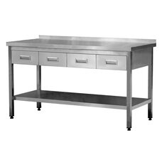 Стол СППНЯ-2 150/60 (с бортом, 4 ящика) Челябторгтехника Стол СППНЯ-2 150/60 (с бортом, 4 ящика) Челябторгтехника