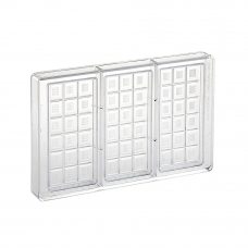 Форма д/шок. 'Classic 70' 150х70мм h11мм, 3 ячейки, 110гр, п/к BPA FREE 21MA2000, (коробка 2 шт.)