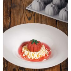 Форма силиконовая 'Cuore di bue' mm 45х35 h 3,5 15 ячеек GG057, (коробка 2 шт.)