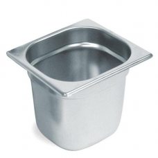 Гастроемкость 1/6 Н=150, нержавеющая сталь E16150