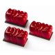 Форма силиконовая Pavoflex для пирож. 3D 'LOVE' 80х43мм h36мм, 90мл, 15 ячеек PX4363S