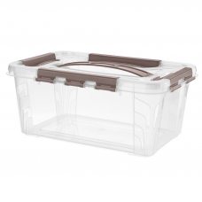 Контейнер 4,2л (29х19см h12,4см) с замками, с крышкой, с ручкой, п/п 433234114, (коробка 13 шт.) Контейнер 4,2л (29х19см h12,4см) с замками, с крышкой, с ручкой, п/п 433234114, (коробка 13 шт.)