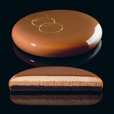 Форма для мороженого/суфле 3D 'Диско' d180мм h30мм (объем 0,72л), силикон KE058S