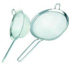 Дуршлаг сетчатый d12см, с ручкой, нержавеющая сталь SRS12