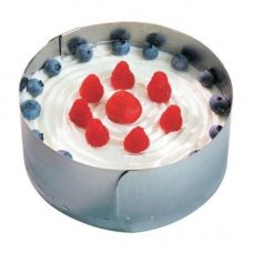 Форма д/выпечки 'Круг' раздвижная, d15-30см, нержавеющая сталь CRT1530, (коробка 7 шт.)