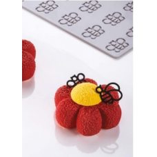 Форма силиконовая 'Honey Bees' mm d 20 - d 25 - d30 h 1,5, 52 ячейки GG064, (коробка 2 шт.)