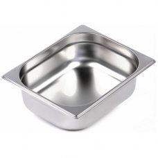 Гастроемкость 1/2 Н=100, нержавеющая сталь E12100, (коробка 8 шт.) Гастроемкость 1/2 Н=100, нержавеющая сталь E12100, (коробка 8 шт.)