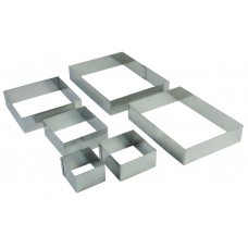 Форма кондитерская 'Квадрат' 6см h4см, s/s CRSQ1, (коробка 36 шт.)