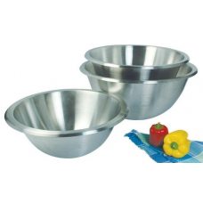 Миска полусферическая 4,0л d25см, без ручек, нержавеющая сталь BW25