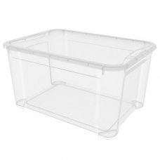 Контейнер 49л (55,5х39см h29см) с крышкой, п/п 431265801, (коробка 4 шт.)