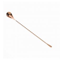 Ложка барная Classic 30см, ручка витая, сталь/медь M37012CP, (коробка 3 шт.)