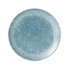 Тарелка мелкая 21,7см, без борта, цвет Raku Topaz Blue, Studio Prints RKTBEVP81, (коробка 3 шт.)