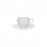 Пара кофейная WHITE (чашка 75мл и блюдце 12см) Oxford 077116, RB05-9504, (коробка 18 шт.)