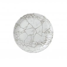 Тарелка мелкая 26см, без борта, цвет Kintsugi Agate Grey, Studio Prints KTAGEV101