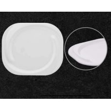 Тарелка прямоуголная 29см BRANCO с узким бортом Oxford 074098, I017-9001, (коробка 10 шт.)