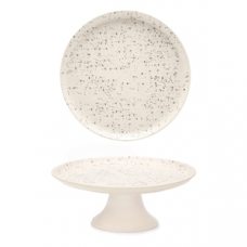 Подставка д/торта FLAT Shape d26см, фарфор, CHUVISCO, Oxford, 137928, AO09-1C02, (коробка 4 шт.)