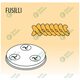 Насадка для Fimar MPF 2,5/4 FUSILLI