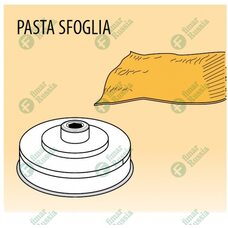 Насадка для Fimar MPF 2,5/4 SFOGLIA Насадка для Fimar MPF 2,5/4 SFOGLIA