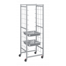 Мобильные тележки KU под UNI подносы, В 1600 мм Мобильные тележки KU под UNI подносы, В 1600 мм