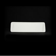 БЛЮДО узкое прямоугольное 10''х3'' 250х75мм Sam&Squito Quadro JX82-A004-01, (коробка 21 шт.)