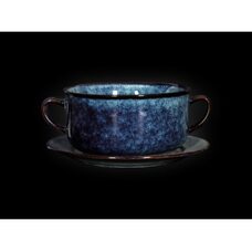 Бульонная пара «Corone Celeste» 400 мл синяя