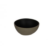 Салатник «Corone Rustico» 115 мм бежевый с черным