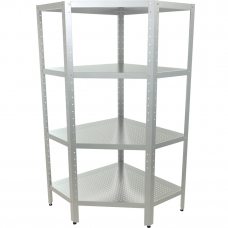 Стеллаж перфорированный угловой КОБОР СКПУ-4/4-100/100 Стеллаж перфорированный угловой КОБОР СКПУ-4/4-100/100