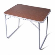 Стол с алюминиевым ободком и ручкой для переноски Стол с алюминиевым ободком и ручкой для переноски