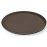 Поднос прорез. MGSteel d=35 см. коричневый, (коробка 11 шт.)