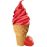 Сухая смесь для мороженого Клубника 1 пакет 1,66 кг Icedream, (коробка 5 шт.)