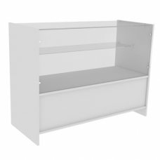 Прилавок со стеклом ПБСС 1200х500х900 мм БЕЛЫЙ Прилавок со стеклом ПБСС 1200х500х900 мм БЕЛЫЙ