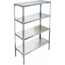 Стеллаж кухонный перфорированный Техно-ТТ СТР-474/1100 Стеллаж кухонный перфорированный Техно-ТТ СТР-474/1100