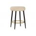 Барный стул Plato white fabric