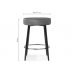 Барный стул Plato white fabric