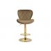 Барный стул Porch dark beige / golden