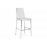 Барный стул Teon white / chrome