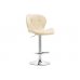 Барный стул Trio beige / chrome