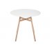 Обеденная группа Номиа 80 white / wood Обеденная группа Номиа 80 white / wood