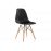 Пластиковый стул Eames PC-015 черный Пластиковый стул Eames PC-015 черный