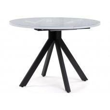 Стеклянный стол Бетина черный / белый Стеклянный стол Бетина черный / белый