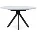 Стеклянный стол Бетина черный / белый Стеклянный стол Бетина черный / белый