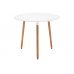 Стол Lorini 90 white / wood