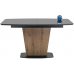 Стол на тумбе Теон лиственница / графит Стол на тумбе Теон лиственница / графит
