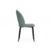 Стул на металлокаркасе Barton oliva / black