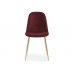 Стул на металлокаркасе Dabl wine red / gold Стул на металлокаркасе Dabl wine red / gold