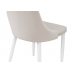 Стул на металлокаркасе Kora white / beige