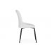 Стул на металлокаркасе Lado white / black